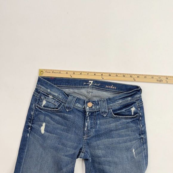 7 For All Mankind Rocker Jeans - Picture 15 of 15